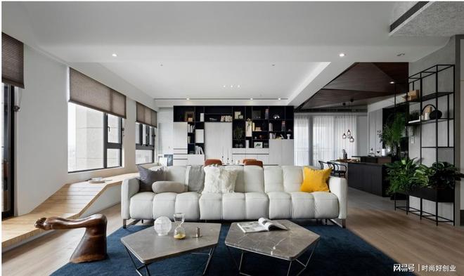 料公司打造的空间宛如避风港让人释放压力mg不朽情缘游戏网站浙江泓优材装饰材(图3)